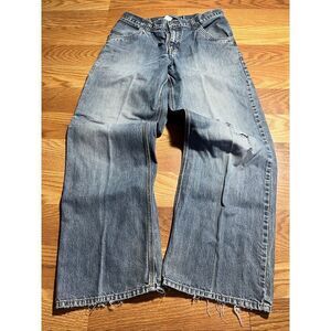Vintage Y2K Gap Carpenter Distressed Baggy Jeans